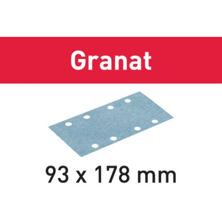 Brusný papír STF 93X178 P120 GR/100 Granat