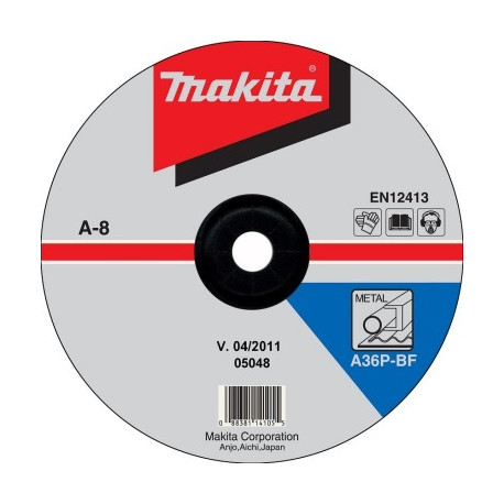 MAKITA A-84981 kotouč brusný ocel 150x6x22.23mm