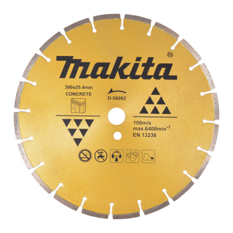 MAKITA D-56982 kotouč řezný diamantový beton 300x3x25.4mm