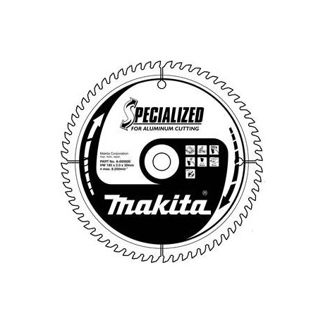 MAKITA B-09575 kotouč pilový hliník SPECIALIZED 180x2.4x30mm 60Z - new B-33255