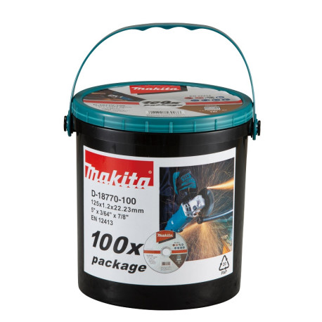 MAKITA D-18770-100 kotouč řezný nerez 125x1.2x22.23mm, 100 ks