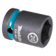 MAKITA E-16162 klíč nástrčný 1/2\", čtyřhran, IMPACT BLACK, 20mm