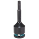 MAKITA E-19803 bit nástrčný 1/2\", čtyřhran, IMPACT BLACK, T35