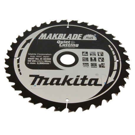 MAKITA B-32459 kotouč pilový dřevo MAKBLADEplus 255x2.3x30mm 32Z - old B-08626