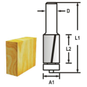 MAKITA D-47721 Drážkovací fréza 2 břit s ložiskem  9,5 x 26x 67