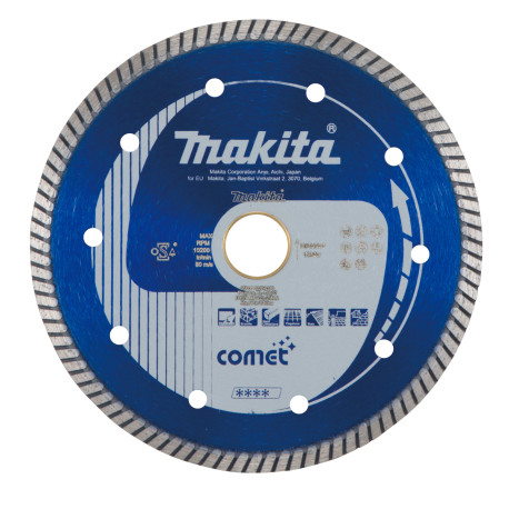 MAKITA B-13007 kotouč řezný diamantový Comet Turbo 150x22.23mm