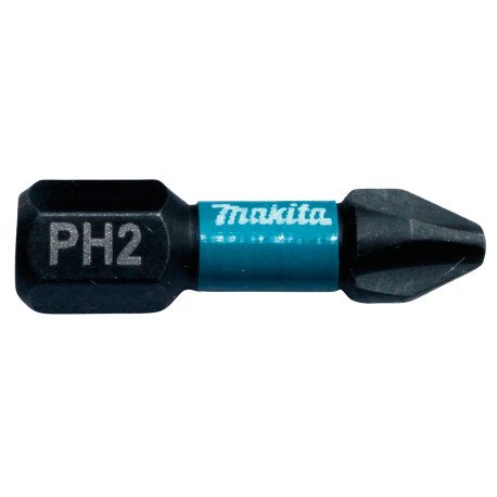 MAKITA B-63616 torzní bit 1/4\" IMPACT BLACK PH2, 25mm 2 ks