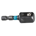 MAKITA B-66874 torzní adaptér 1/4" Impact Black, čtyřhran 1/2", 50mm