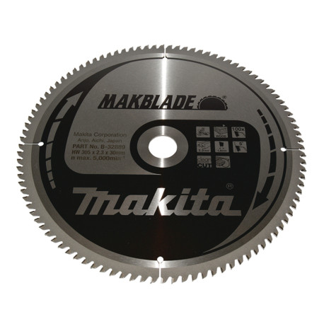 MAKITA B-32889 kotouč pilový dřevo MAKBLADE 305x2.3x30mm 100Z - old B-09123