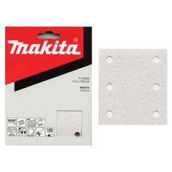 MAKITA P-35835 papír brusný suchý zip 102x114mm 6 děr K100, 10ks