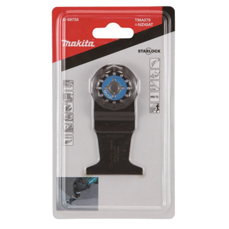 MAKITA B-69755 ponorný list 45x40mm HM TMA079 Starlock (i pro O.I.S.)