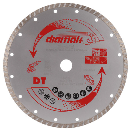 MAKITA D-61173-10 kotouč řezný diamantový DiaMak 230x22.23mm, 10ks STOP