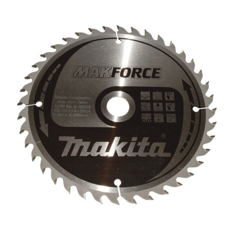 MAKITA B-32328 kotouč pilový dřevo MAKFORCE 180x2.4x20mm 40Z - old B-08458