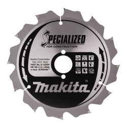 MAKITA B-33554 kotouč pilový dřevo SPECIALIZED konstrukce 190x2.6x30mm 12Z - old B-13683