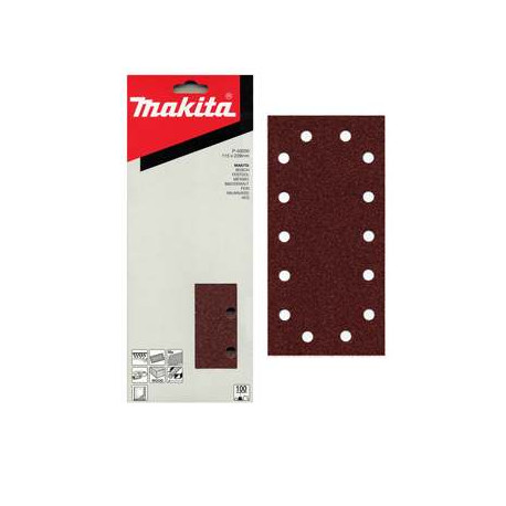 MAKITA P-43094 papír brusný suchý zip 115x229mm 14 děr K240, 10ks