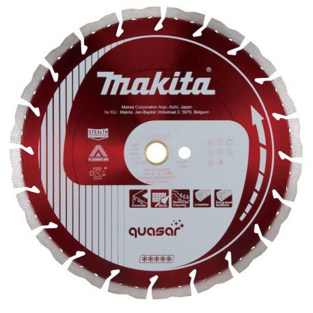 MAKITA B-17588 kotouč řezný diamantový Quasar 300x20/25.4mm