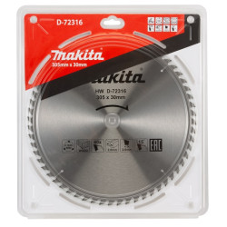 MAKITA D-72316 kotouč pilový dřevo 305x2.8x30mm 60Z