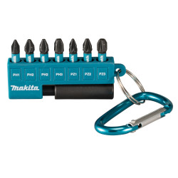 MAKITA E-11994 sada torzních bitů 1/4\" IMPACT BLACK, 8 ks