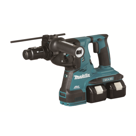 MAKITA DHR281PT2J Aku kladivo s výměnným sklíčidlem Li-ion LXT 2x18V/5,0Ah,Makpac