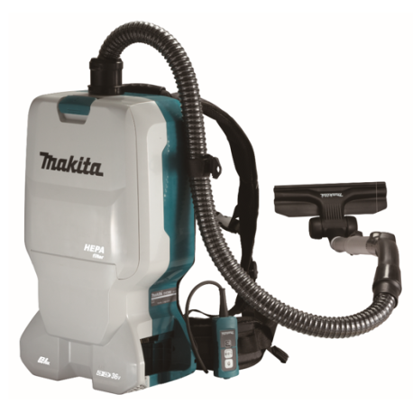 MAKITA DVC660Z Aku-vysavač zádový Li-ion LXT 2x18V,bez aku   Z