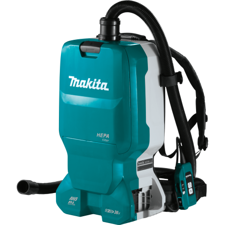 MAKITA DVC665ZU Aku-vysavač zádový s AWS Li-ion LXT 2x18V,bez aku   Z