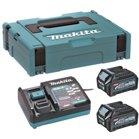 MAKITA 191J81-6 sada Li-ion XGT 40V 2ksBL4025+1ksDC40RA+1ksMakpac