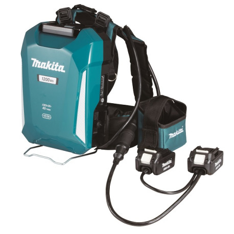 MAKITA PDC1200A01 zdroj externí zádový Li-ion 36V/33,5Ah PDC1200 pro LXT/XGT a adaptérem 2x18V