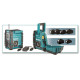 MAKITA DMR301 Aku rádio s nabíječkou, DAB, Bluetooth, Li-ion CXT 10,8/12V,LXT14,4/18V    Z