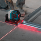 MAKITA SK700D Aku čárový laser, červený, Li-ion CXT 10,8/12V, bez aku   Z