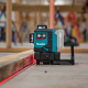 MAKITA SK700D Aku čárový laser, červený, Li-ion CXT 10,8/12V, bez aku   Z