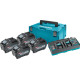 MAKITA 191U42-2 sada Li-ion XGT 40V 4ks BL4050F+1ks DC40RB+1ksMakpac