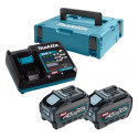 MAKITA 191V35-5 sada Li-ion XGT 40V 2ksBL4050F+1ksDC40RA+1ksMakpac