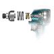 MAKITA TD002GZ01 Aku rázový šroubovák 1/4\"Li-ion XGT 40V,bez aku    Z