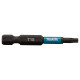 MAKITA B-63775 torzní bit 1/4\" IMPACT BLACK T15, 50mm 2 ks