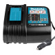 MAKITA 194621-9 nabíječka Li-ion LXT DC18SE 14,4-18V (auto konektor DC 12-24V/16A) pro rychlé nabíjení STOP