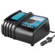 MAKITA 194621-9 nabíječka Li-ion LXT DC18SE 14,4-18V (auto konektor DC 12-24V/16A) pro rychlé nabíjení STOP