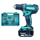 MAKITA DDF482RFX1 Aku vrtací šroubovák s příslušenstvím Li-ion LXT 18V/3,0 Ah