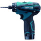 MAKITA DF030DWE Aku šroubovák 1/4\" Li-ion 10,8V/1,3Ah