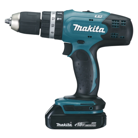 MAKITA DHP453SYE Aku příklepový šroubovák Li-ion LXT 18V/1,5Ah