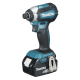 MAKITA DTD153RFJ Aku rázový šroubovák 1/4\" Li-ion LXT 18V/3,0Ah