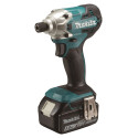 MAKITA DTD156RTJ Aku rázový šroubovák 1/4" Li-ion LXT 18V/5,0Ah, Makpac