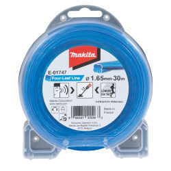 MAKITA E-01747 struna nylonová 1,65mm, modrá, 30m, speciální pro aku stroje