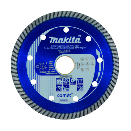 MAKITA B-12996 kotouč řezný diamantový Comet Turbo 125x22.23mm