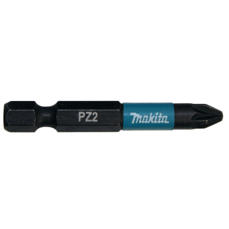 MAKITA B-63753 torzní bit 1/4\" IMPACT BLACK PZ2, 50mm 2 ks