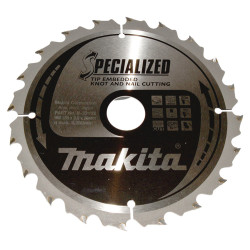 MAKITA B-33102 kotouč pilový dřevo SPECIALIZED se zapuštěnými zuby 185x2x30mm 20Z - old B-09416