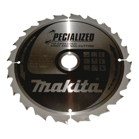 MAKITA B-33071 kotouč pilový dřevo SPECIALIZED se zapuštěnými zuby 235x2.3x30mm 20Z - old B-09379