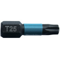 MAKITA B-63688 torzní bit 1/4" Impact Black T25, 25mm 2 ks