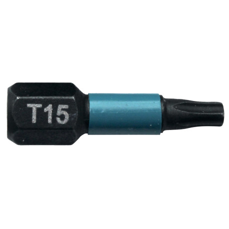 MAKITA B-63666 torzní bit 1/4\" IMPACT BLACK T15, 25mm 2 ks