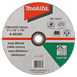 MAKITA A-85385 kotouč řezný kámen 230x3x22mm