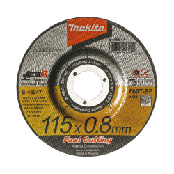 MAKITA B-46947 kotouč řezný nerez 115x0.8x22mm